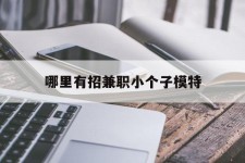陆丰哪里有招兼职小个子模特(哪里有招兼职小个子模特的)